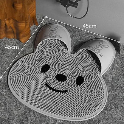 Bunny Anti-Slip Foot Scrubber Shower Mat 🐰