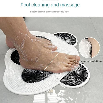Panda Anti-Slip Foot Scrubber Shower Mat 🐼