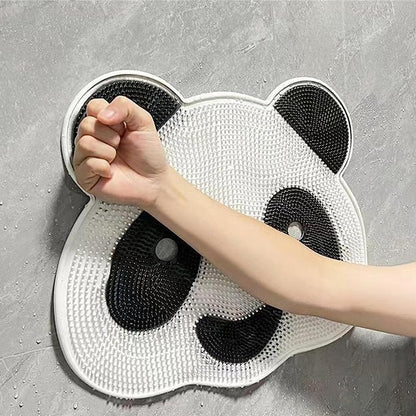 Panda Anti-Slip Foot Scrubber Shower Mat 🐼