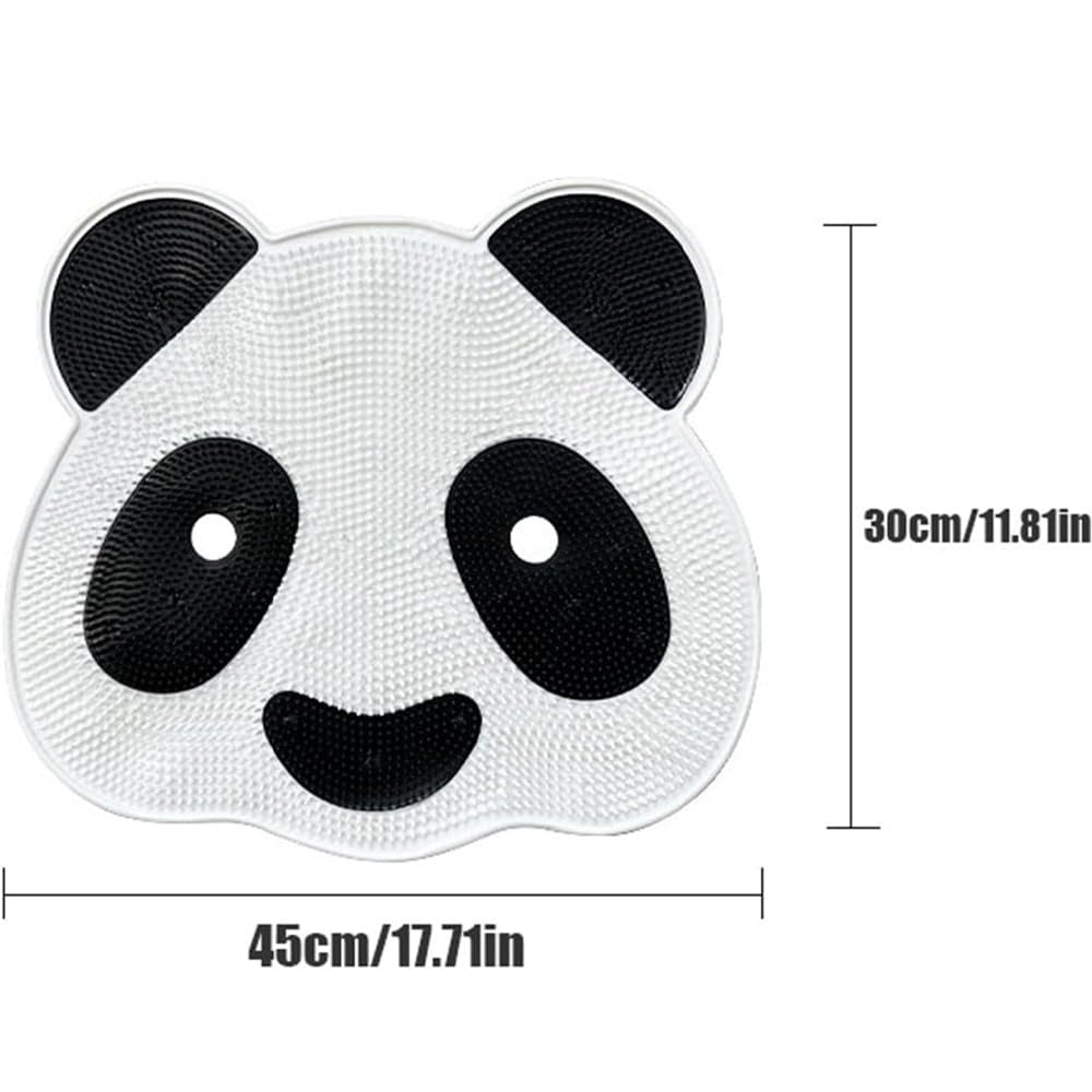 Panda Anti-Slip Foot Scrubber Shower Mat 🐼